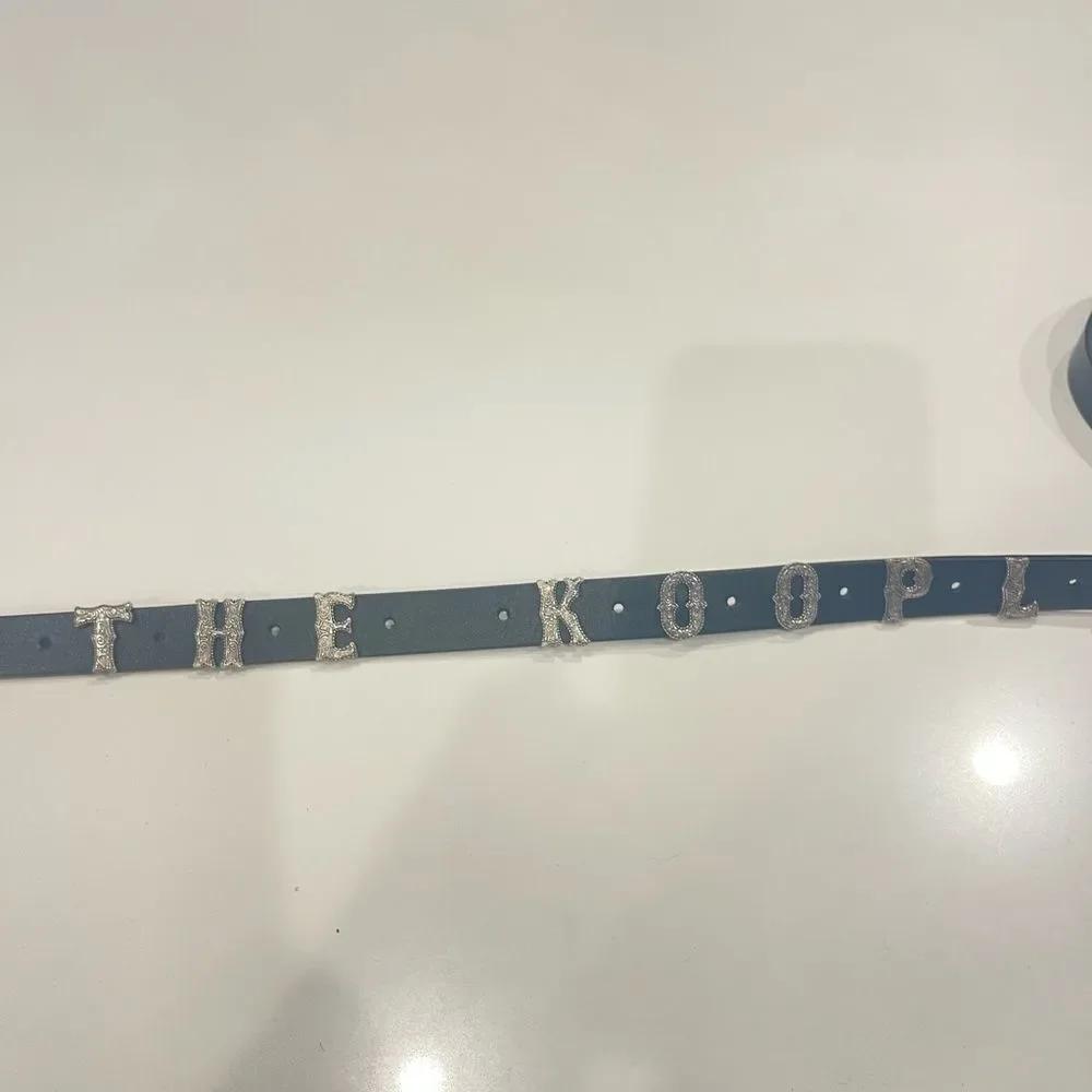 The Kooples Western-Style Leather Belt NWT - Picture 8 of 11